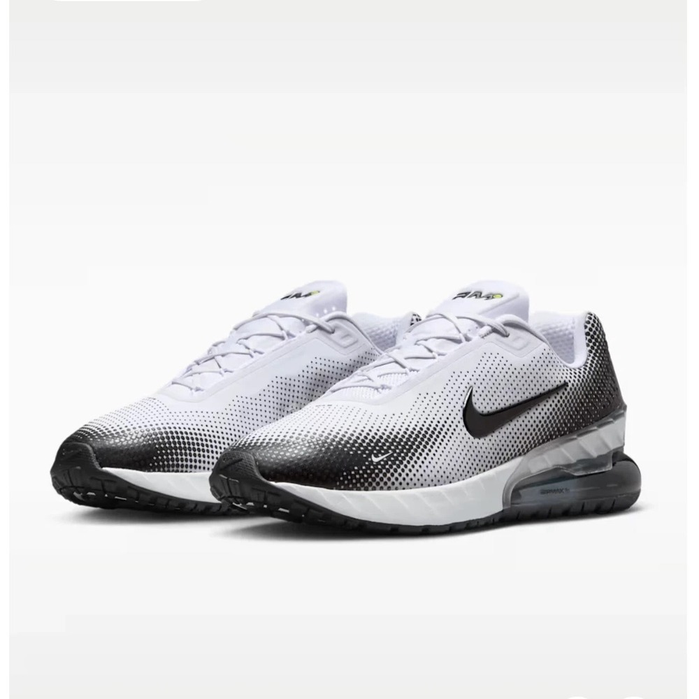 Mens Size 11.5 Nike Air Max Phoenix White Black Running Shoes FZ5307-103 NEW